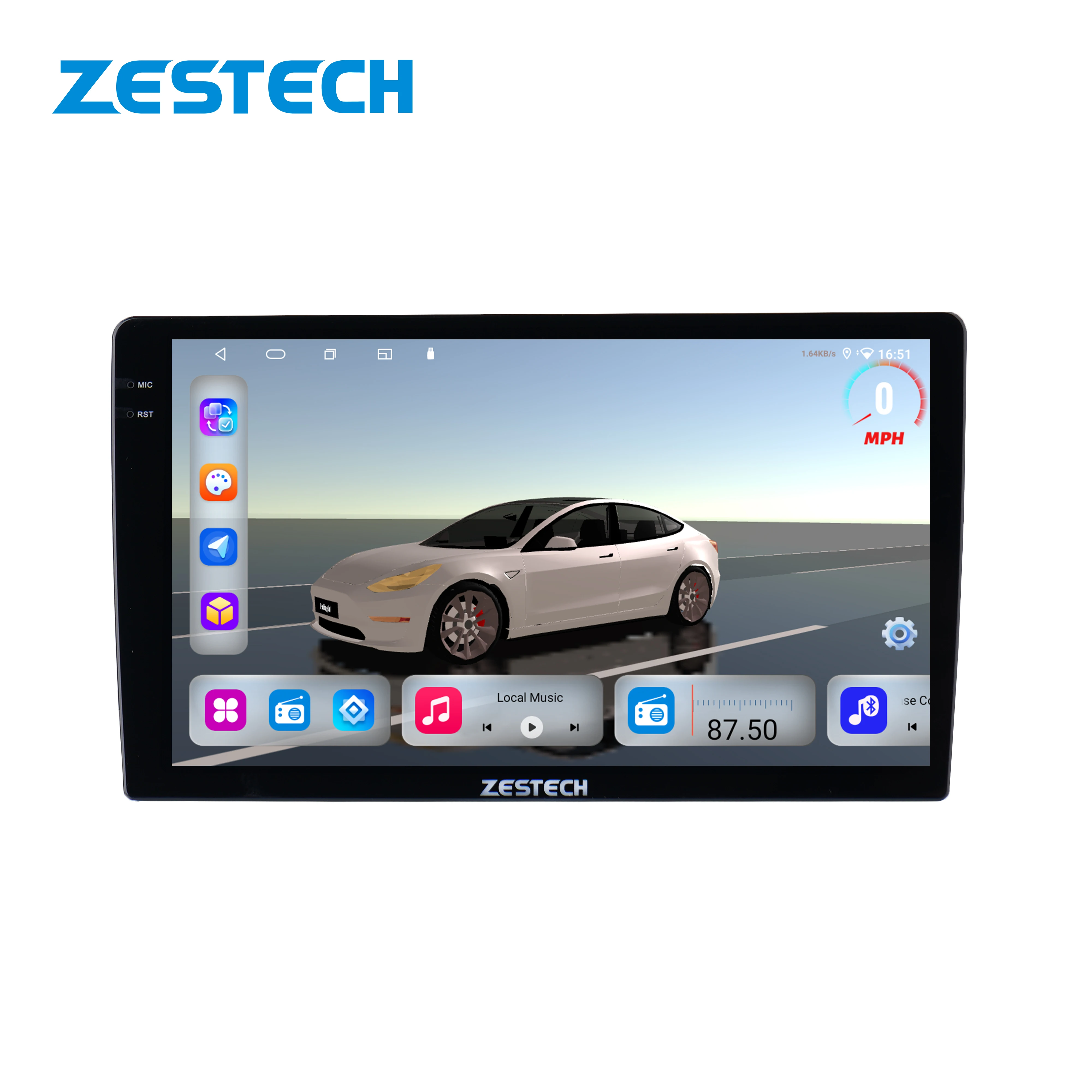 ZESTECH ZT-A86 Universal wireless android Auto Car touch split-screen TDA7708 BT-APTX Radio Multimedia Video Car DVD Player
