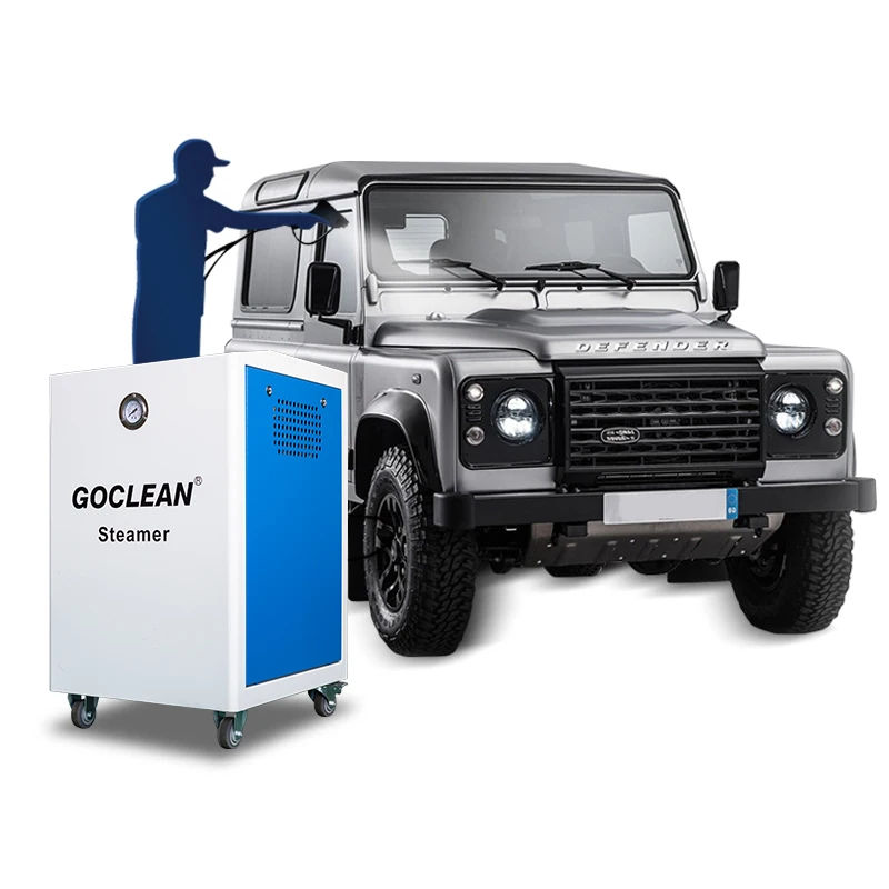 2022 New Mobile Steam Car Cleaner Self-Service Vehicle Washing Machine Automatic High Pressure Water Pump Steam Car Wash Machine
