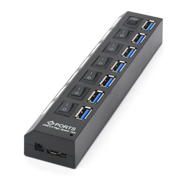 7Port USB 3.0 High Speed Extension Charger Adapter Switch