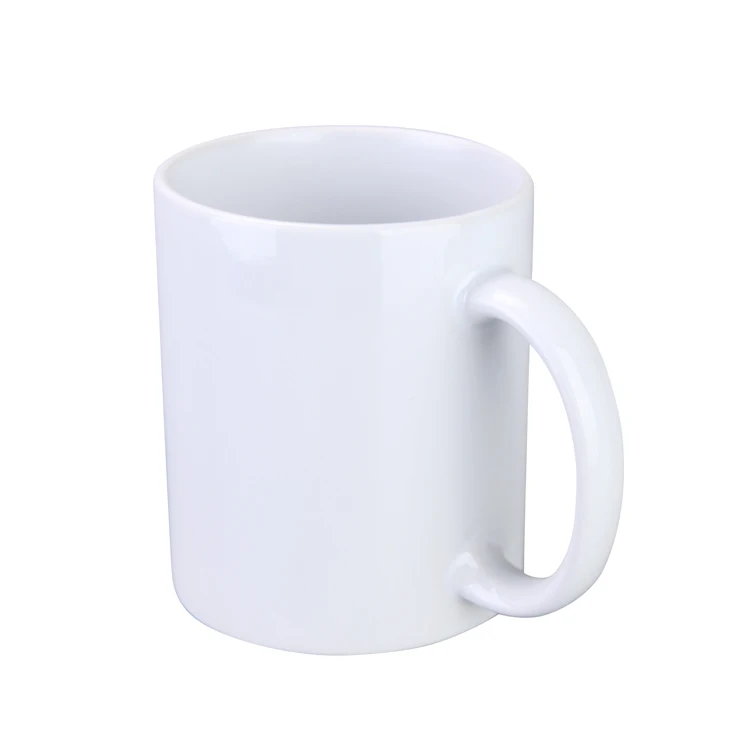 Высококачественная Белая Керамическая кофейная кружка taza оптовая
