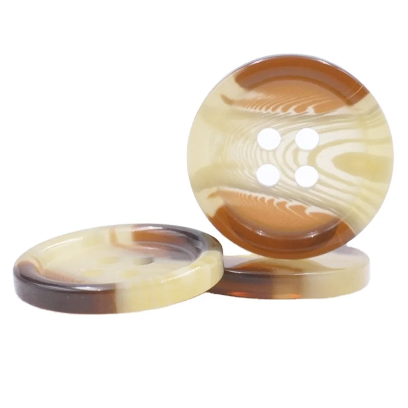 polyester  horn effect Suit  shirt buttons trousers buttons coat buttons