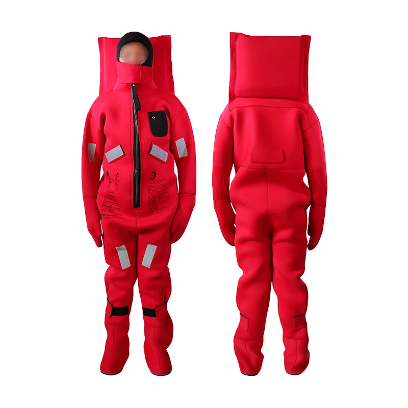 marine Immersion Suits life-saving appliance IMPA Code 330195 SOLAS MED Approved Insulated Neoprene Type II Immersion Suits