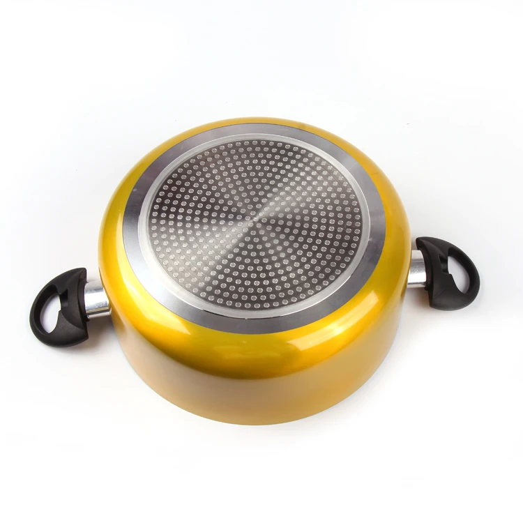 
3-Pcs Aluminium Non Stick Kitchen Cookware Set frying pan set 