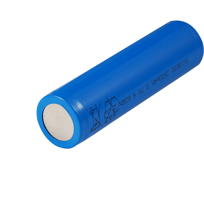 High Quality 3.7v 18650 lithium rechargeable battery 2600mah pointed battery 3.7v 18650 batteries