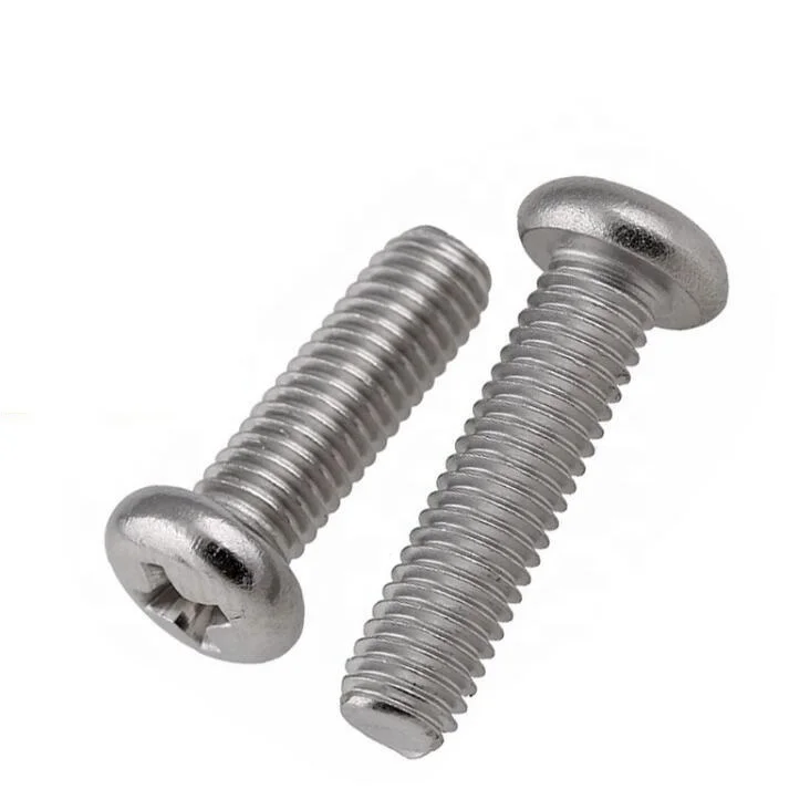 DIN 7985 нержавеющая сталь 316 M2.5 * 6 крестовые встраиваемые Винты с круглой головкой