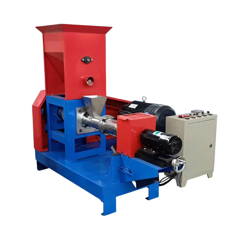 Mini Granulator Extruder Feed Machine Floating Fish Food Pellet Machine