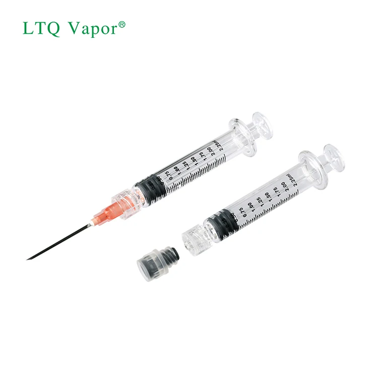 
Prefilled medical disposable glass injection syringe 