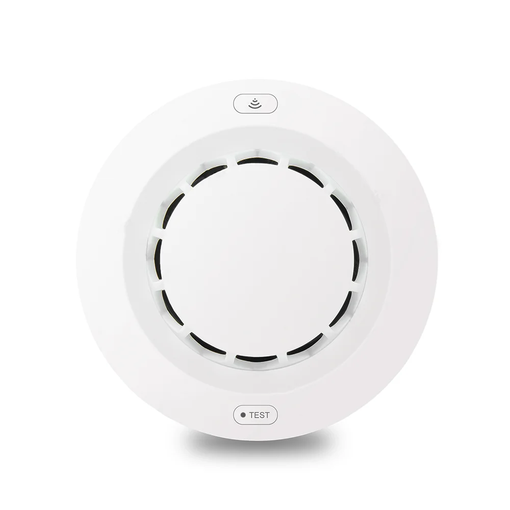 Датчик Пожарной Сигнализации Home Security Tuya WIFI детектор дыма с приложением Smart Life