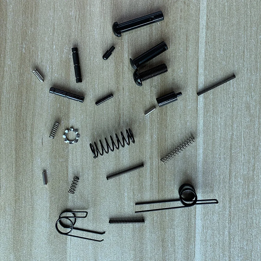  Тактические пружины и зажимы AR15 с полными нижними штифтами 21 шт. аксессуары для охоты захвата винтовки 223 5