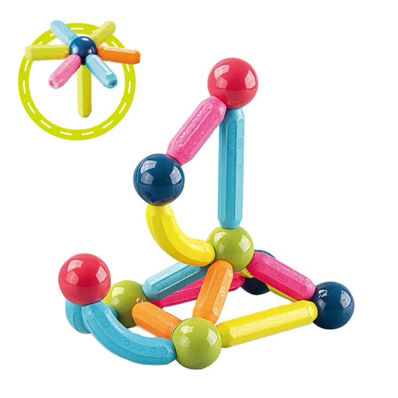 Magnetic Sticks Blocks Building Magnetic Bar Magnet Toys For Kids