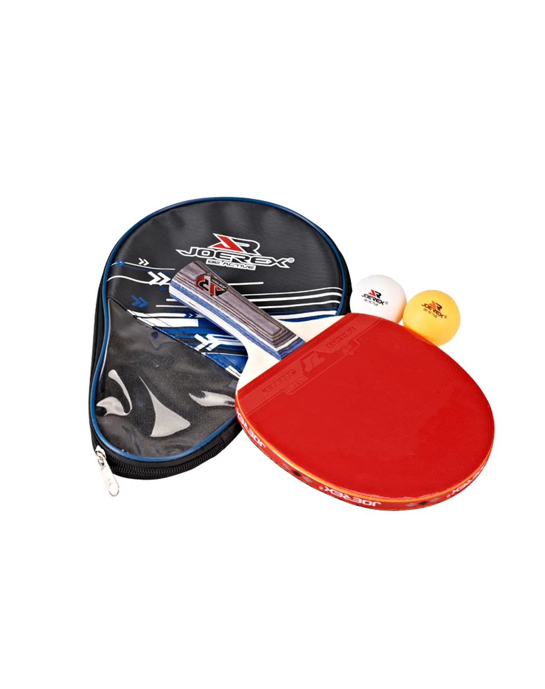 
Factory direct sell single table tennis rackets and 2 balls with carry bag Outdoor and indoor sports table tennis rackets 