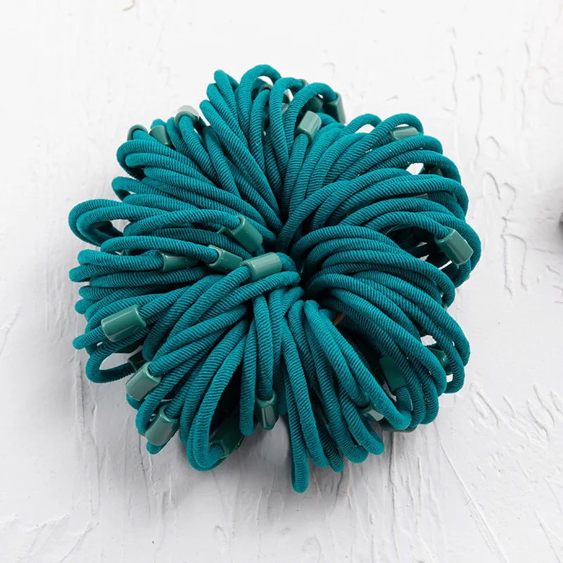 Girl Accessories Kids Thick Scrunchie Hair Ties for Kids Rubber Band Rope Elastic Hair Ties for Kids Belt Buckle