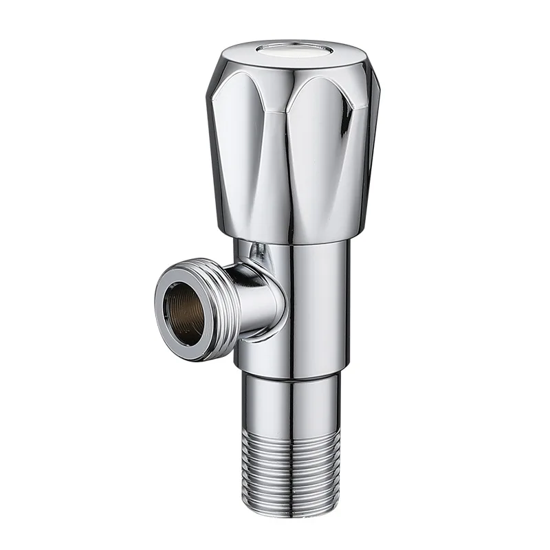 Factory wholesale  stainless steel thickened angle valve toilet stop valve water heater hot and cold universal angle valve