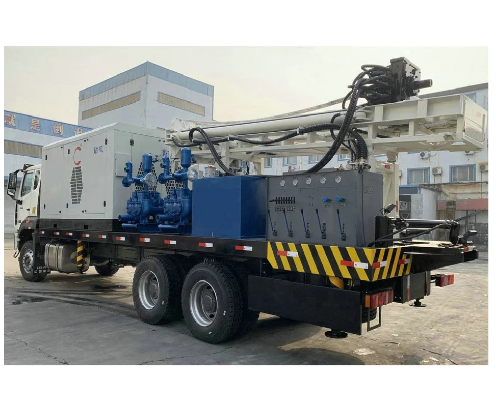 600 м глубине установленная тележкой буровая установка для бурения скважин на воду буровая установка машина для продажи