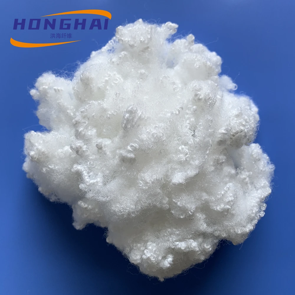 virgin hollow conjugated polyester staple fiber pillow stuffing polyester fiberfill wholesale