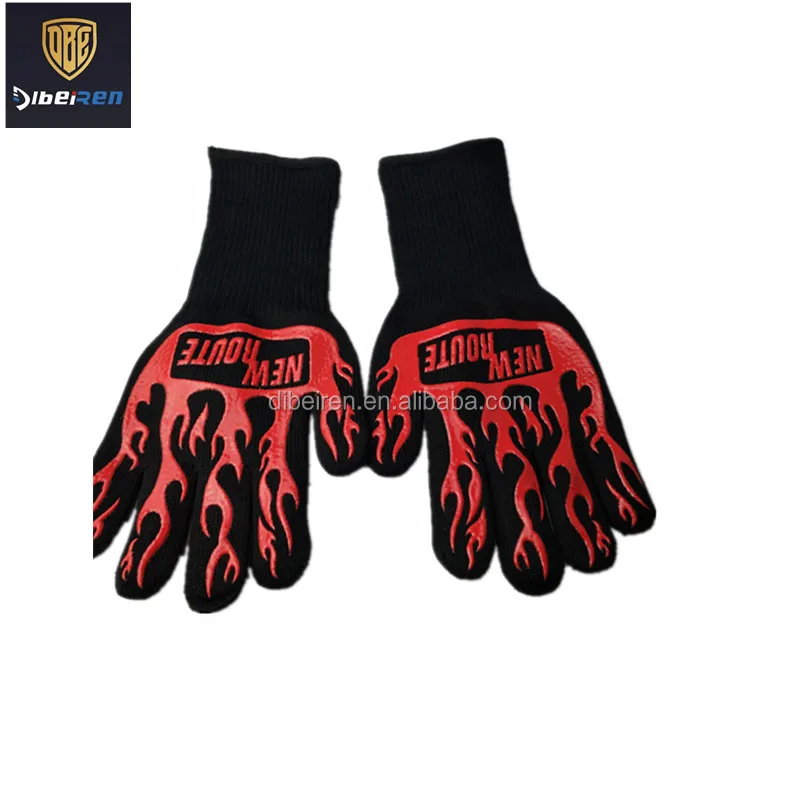 Amazon Suppliers Kitchen Oven Extreme Heat Resistant Gloves BBQ Grill Cooking