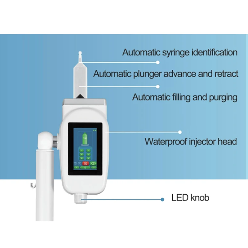 High Quality Single Head CT Injector CT Pressure Injector Syringe for Medical