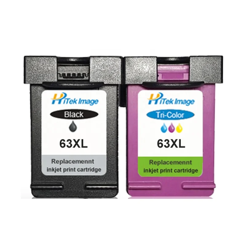  Совместимый чернильный картридж HP 63XL 63 для принтера Deskjet 1110 1111 1112 2130 2131 2132 2133 2134 2136