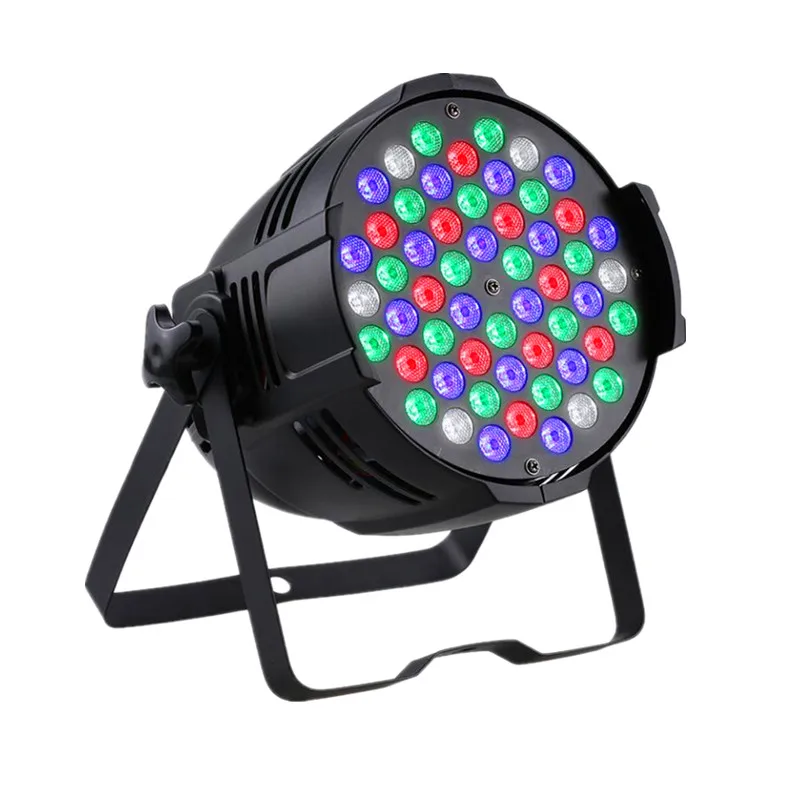 Свет для свадебных украшений par led dj 54x3w rgbw 64 дешевый 54 3w
