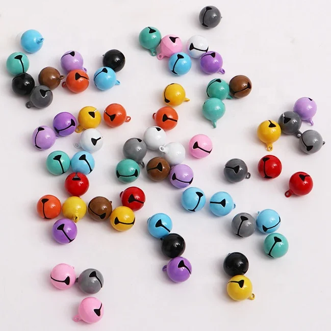 8mm-18mm Metal Bell DIY Christmas Shiny Jingle Bells for Festival Party Decorations Jewelry Dog Cat bell