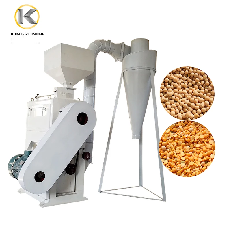 Dry Black Beans Peas Maize Corn Lentil Peeling Machine