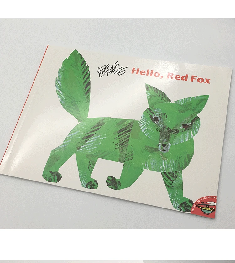 Eric carle children book HELLO, RED FOX for children initiation
