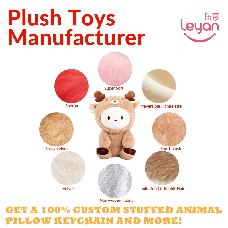 Leyan Animal Toys Cute Bear Stuffed Toy Bulk Children Plush Toy Wholesale Custom Logo Plush Unisex Teddy Bear Big Tedy Bear