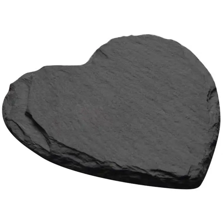 Wholesale Factory Sale Blank Black Slate Coasters Bulk Sublimation Round Coasters for Beer Bar Coffee