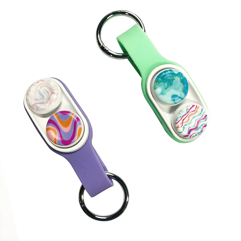 new arrival PopPuck Fidget Toy Set Silicone Tricked Fidget Toys Set Colorful Wholesale Sensory PopPuck