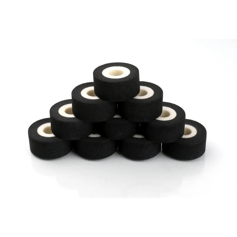 36mm*16mm Date Number Print Hot Stamping Coder Ink Roll Transfer Printing Black Solid Hot Ink Roller