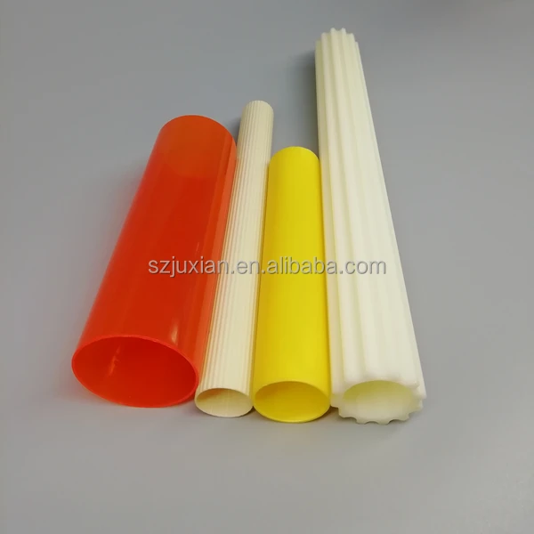customized plastic color pipe