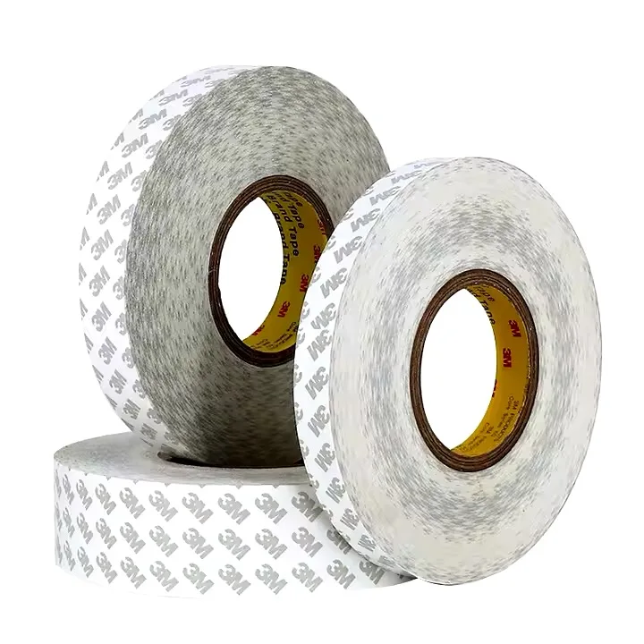 3M 55280 Clear White PVC Double-Sided Tape 0.3mm Thickness Thermally Resistant Masking Acrylic Pressure Sensitive Adhesive