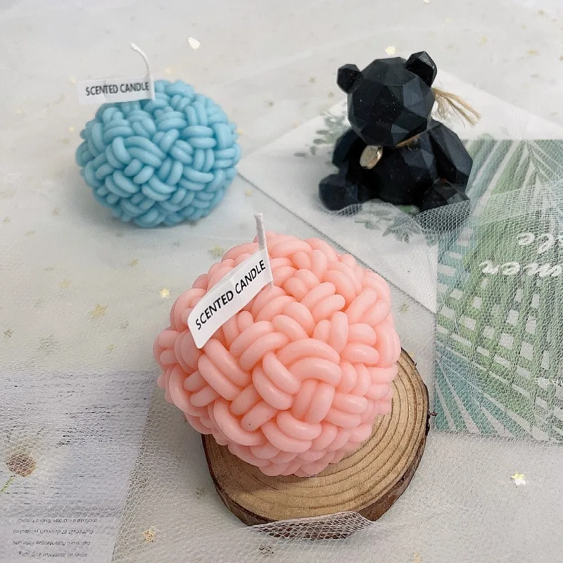 Cute creative bubble surface shape soy wax scented candle,home decoration Living room decoration scented candles