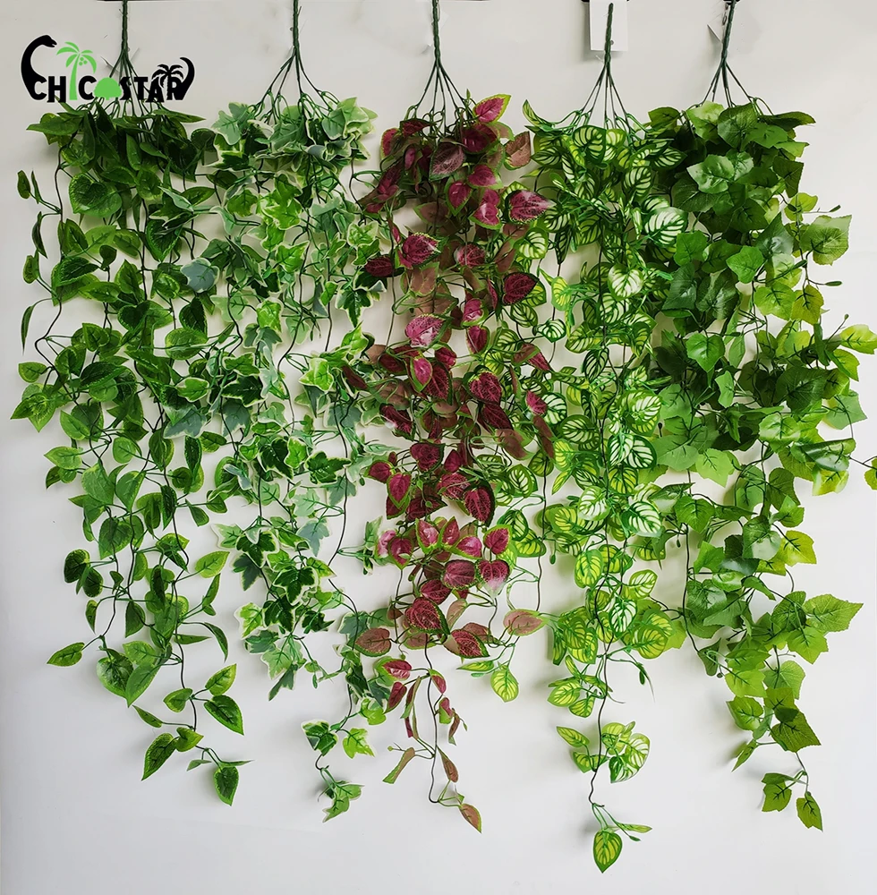 Artificial Perilla vines for home decoration hanging fake plants in 2022 new decorative grass 3-5 years 450 pcs