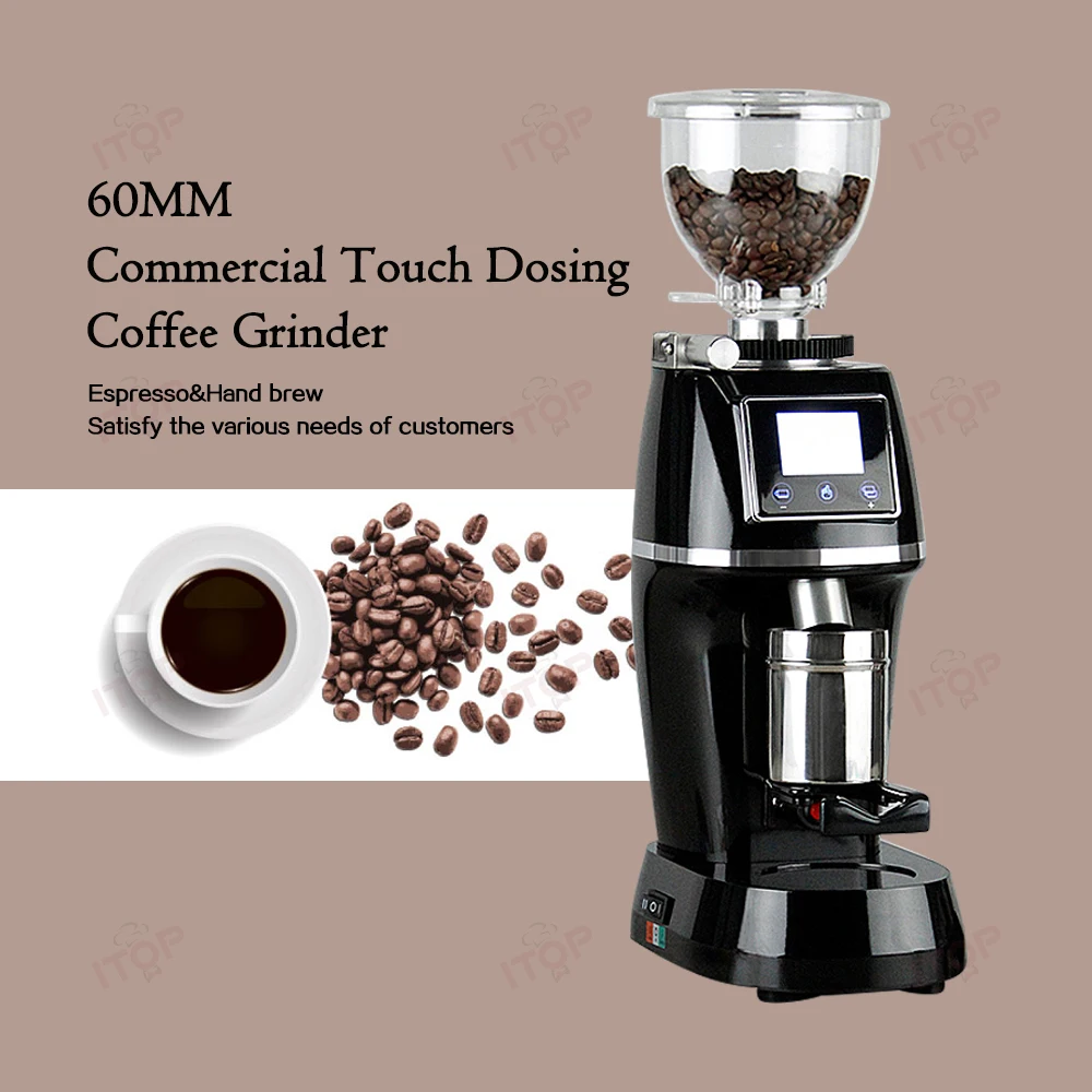 Heavy Duty Italian Coffee Grinder Titanium/grinder Coffee Machine/coffee Bean Grinder Machine Commercial