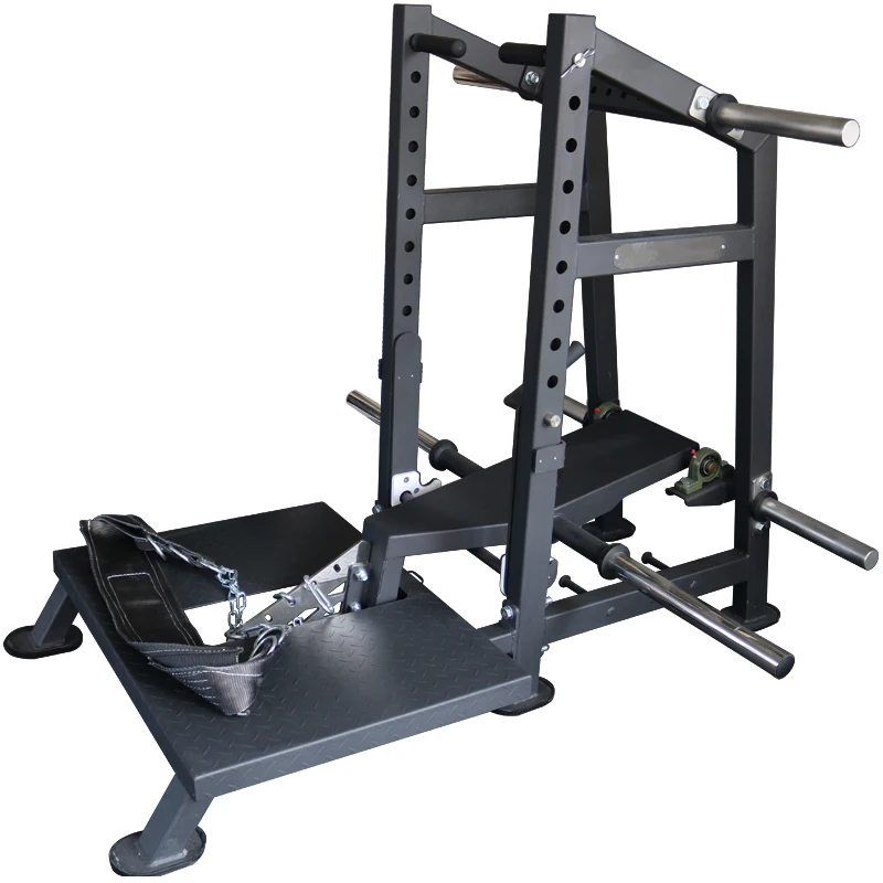 High quality Fitness Equipment Plate Loaded Hip Belt Squat Machine Pit Shark Short Frame Belt Squat Body Weight Machine