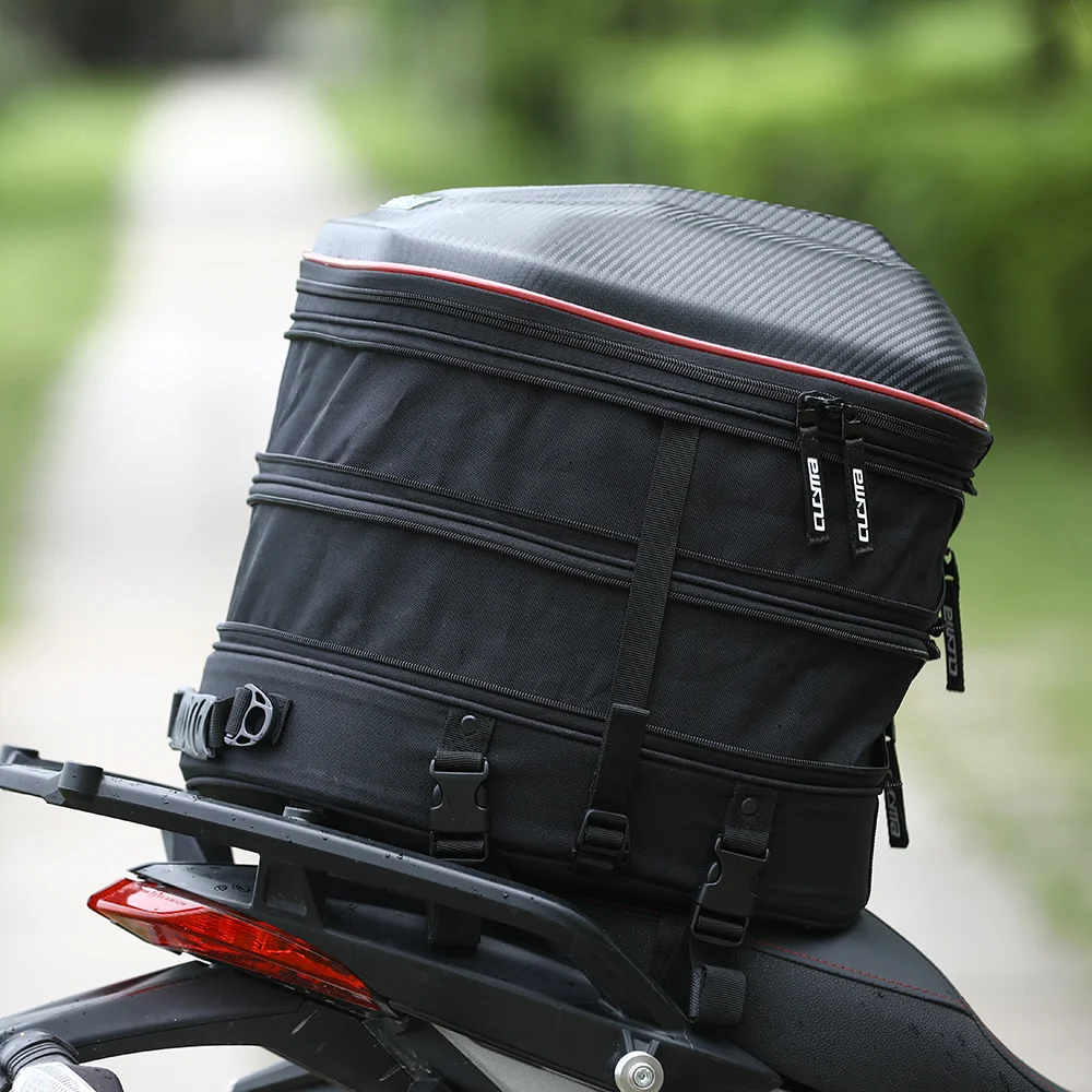 CUCYMA Fast Delivery Expandable Moto Pannier Bag Motorcycle Tail Bag