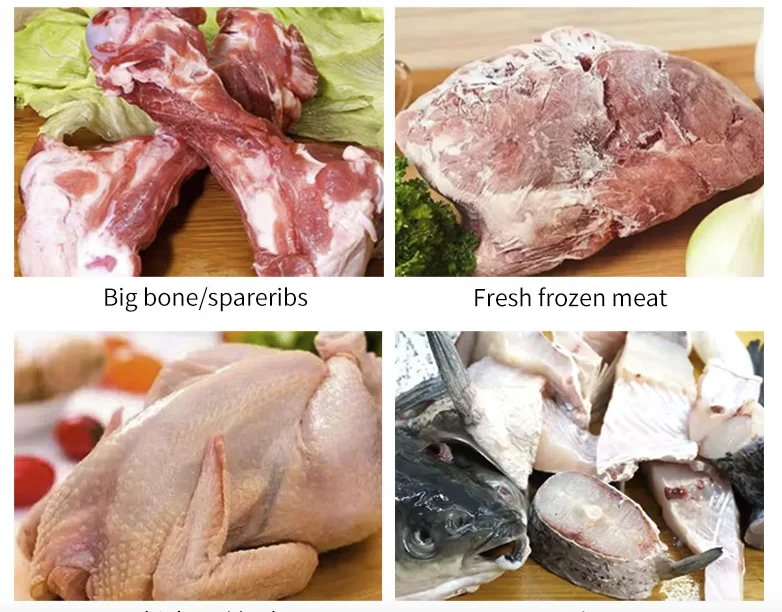 High Efficiency Butchers Bone Saw Meat Cutting Machine Splash Water Proof Industrial Frozen