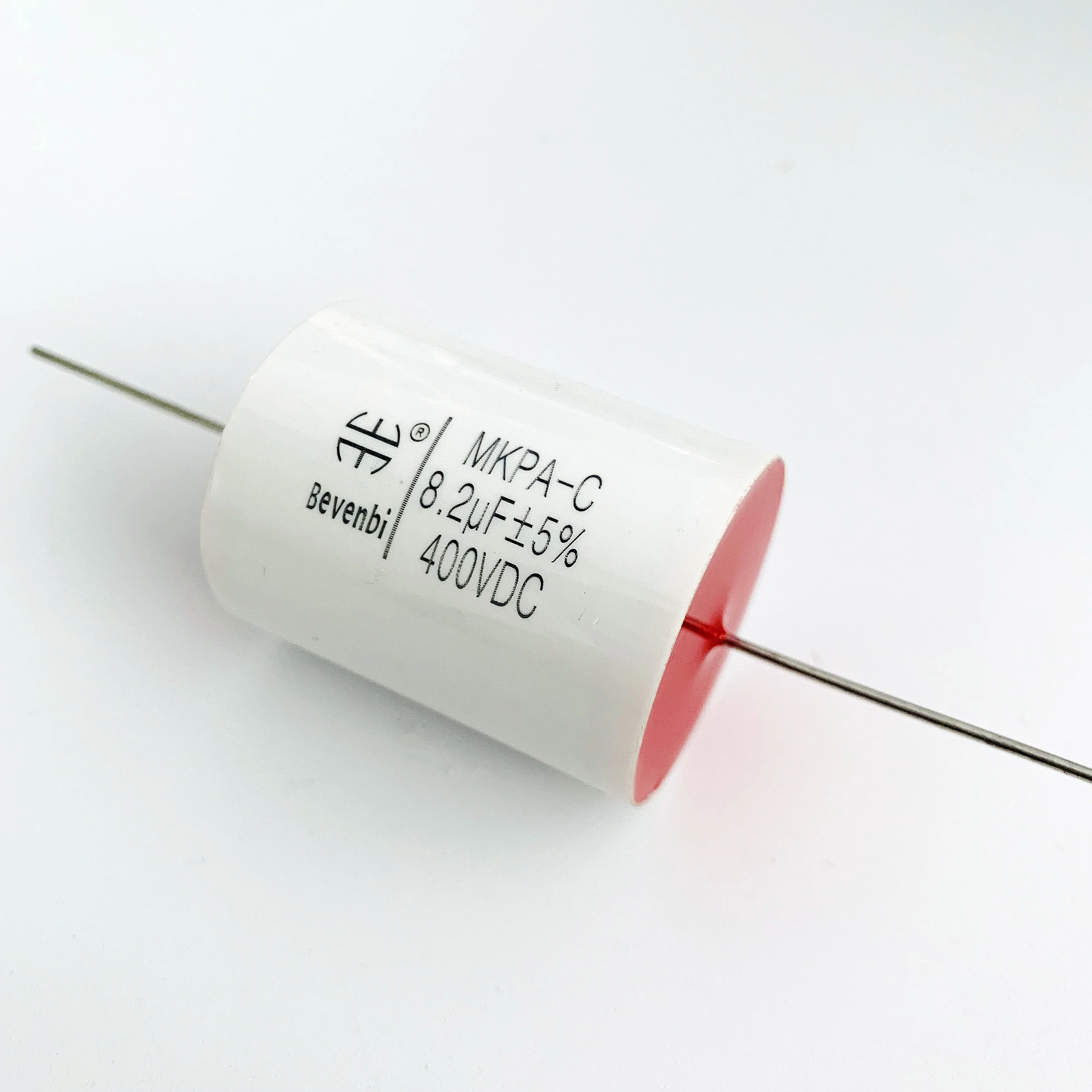 Polarized Non Polar High Frequency Capacitor Polypropylene Film Capacitor 400V Audio Frequency Divider/ Circuits China White Red