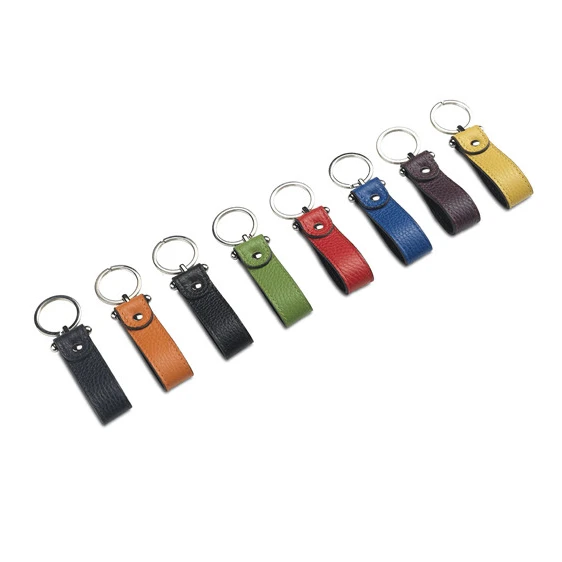 Genuine Leather Keychain Blanks Customised Keychain Leather Sets Leather Keychain Tag