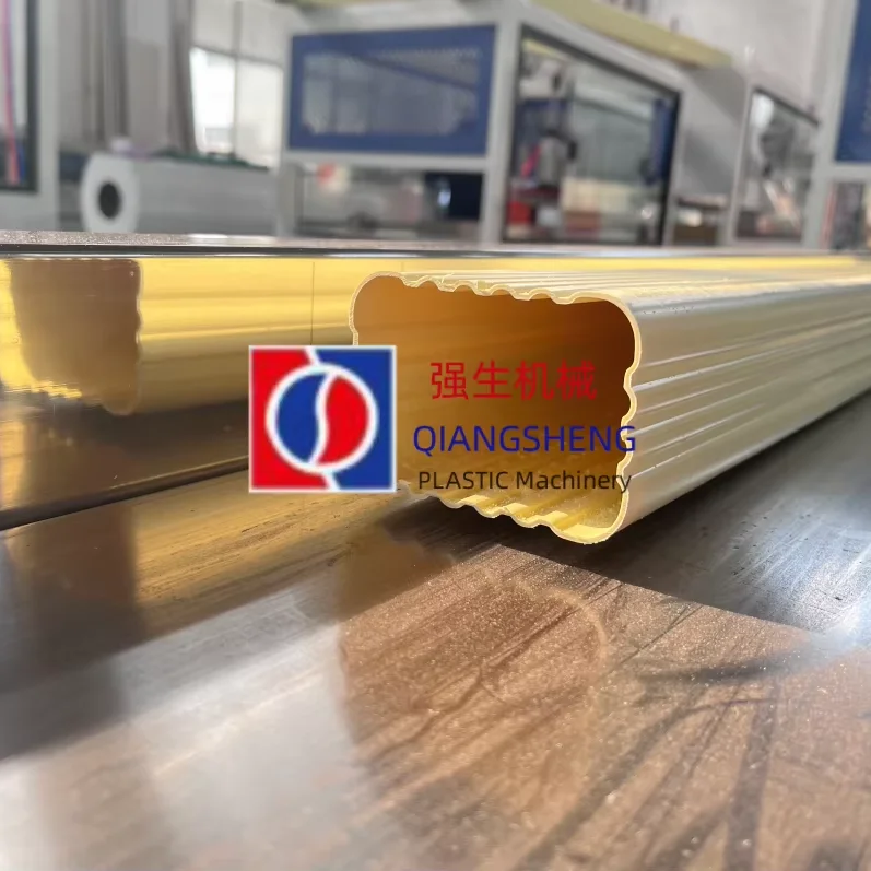 Заводская распродажа экструзионная машина для водосточной трубы из ПВХ линия экструзии дождевых желобов