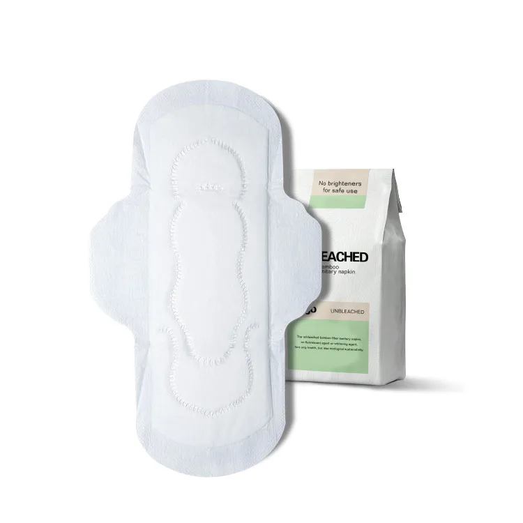 Personal Care Products Comfort Sanitary Pad Pouch Organic Cotton Biodegradable Women Breathable Sanitary Napkins Turkey