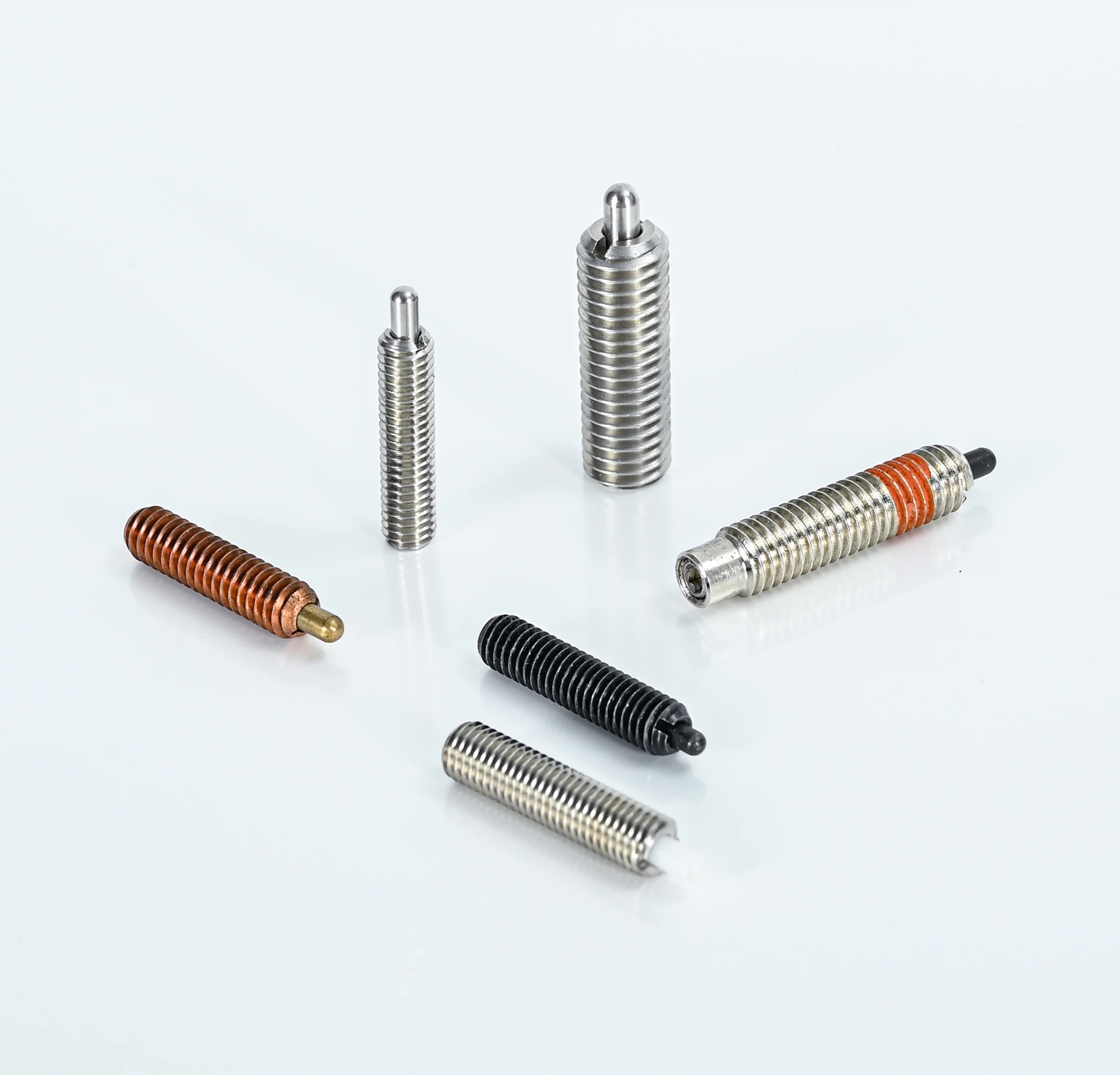 SANGONG Stainless Ball Plunger  Spring Jackscrew with Black Zinc Plated