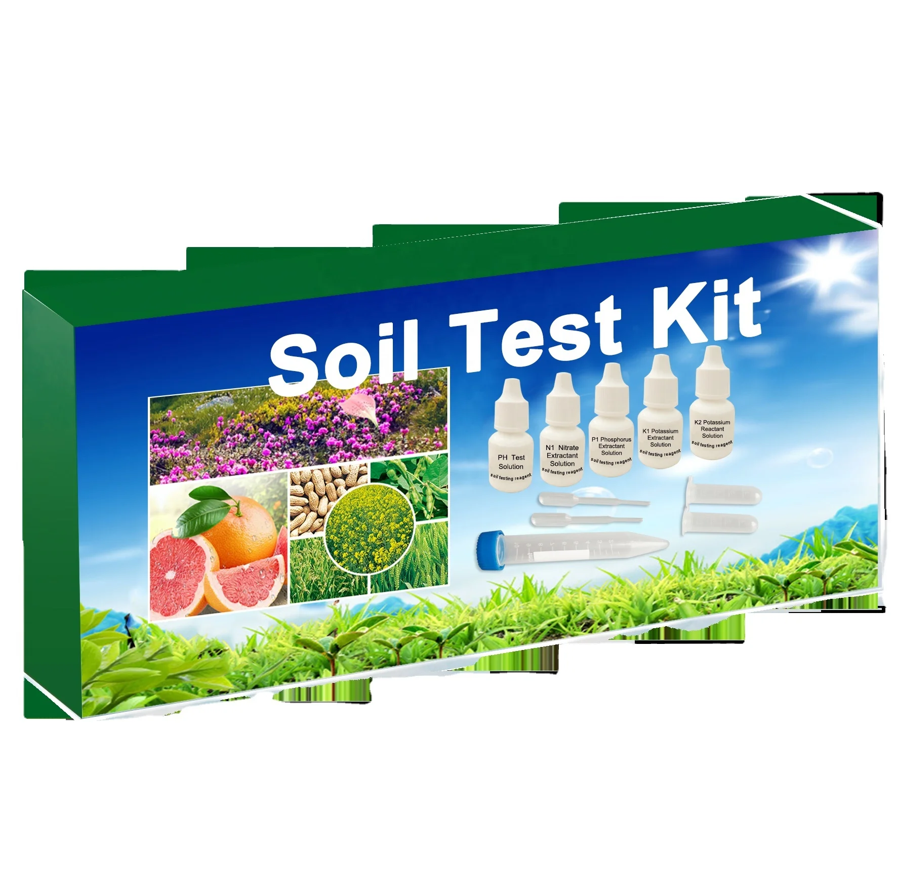 Быстрый и простой 2 в 1,3 в 1,4 В 1 измеритель ph почвы N P K измеритель ph почвы тестер почвы