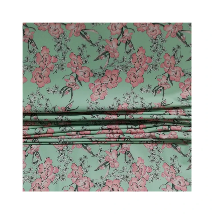 No MOQ Custom Digital Printing Stretch Corduroy Fabric For