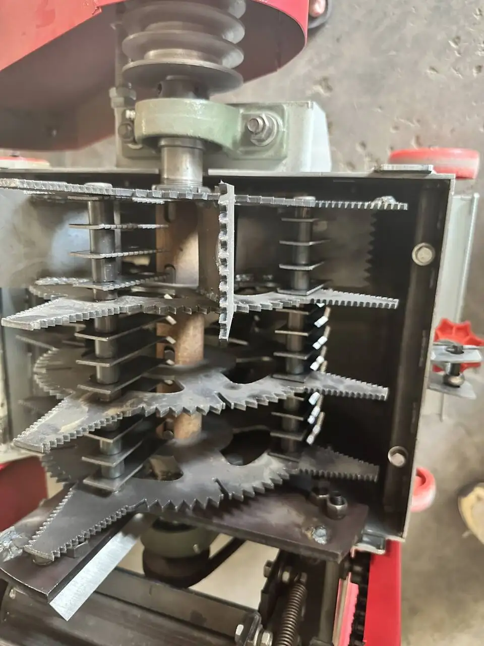 Corn wheat straw hay feed silage shredder chaff shredder making chaff cutter grass straw forage chopper feed processing machine