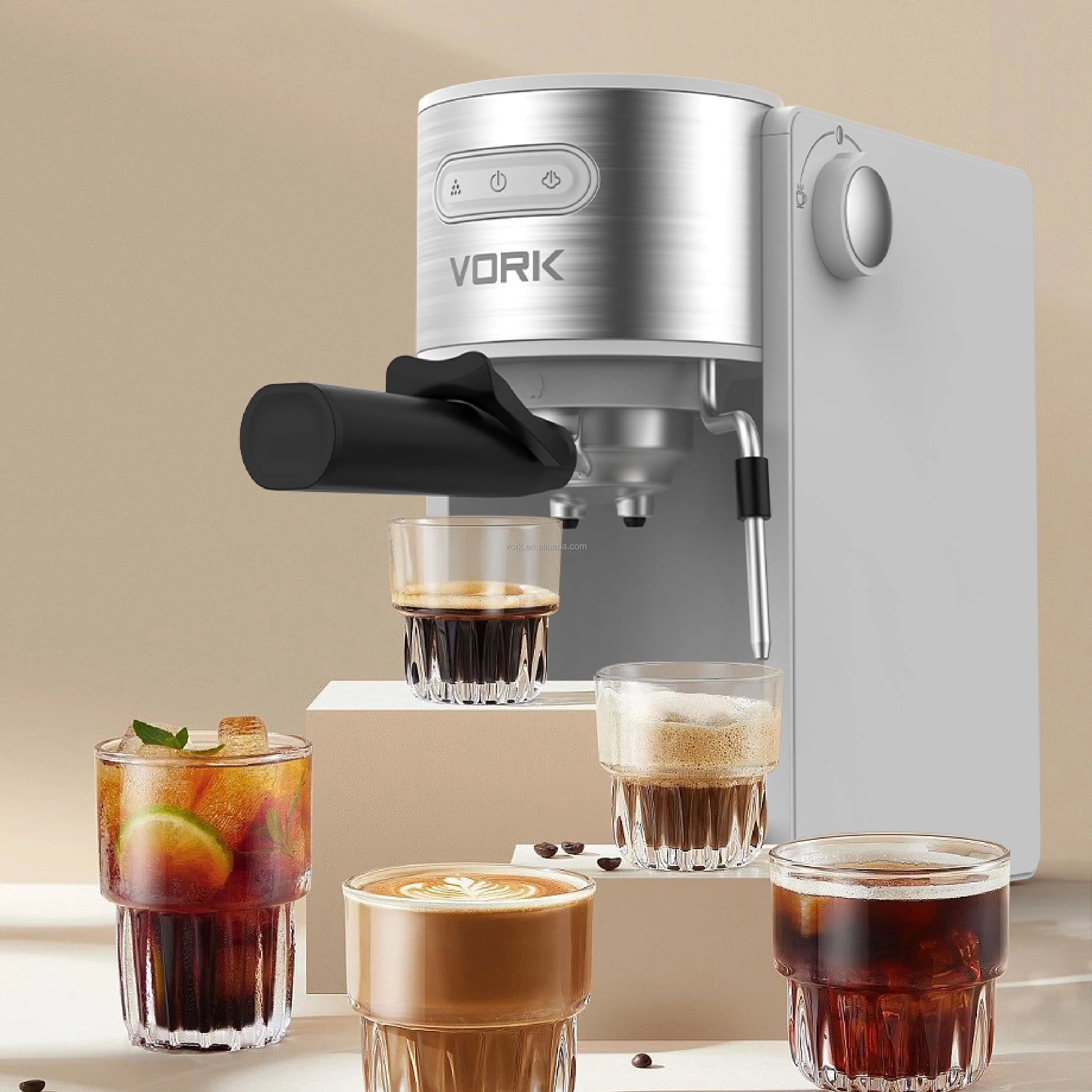 Wholesale 2022 best selling new design 15 bar 20 bar coffee machine espresso coffee maker home electric appliances