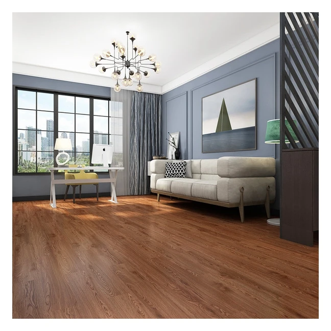 Luxury Healthy Formaldehyde free Vinyl Plank SPC Flooring With IXPE or EVA Foam