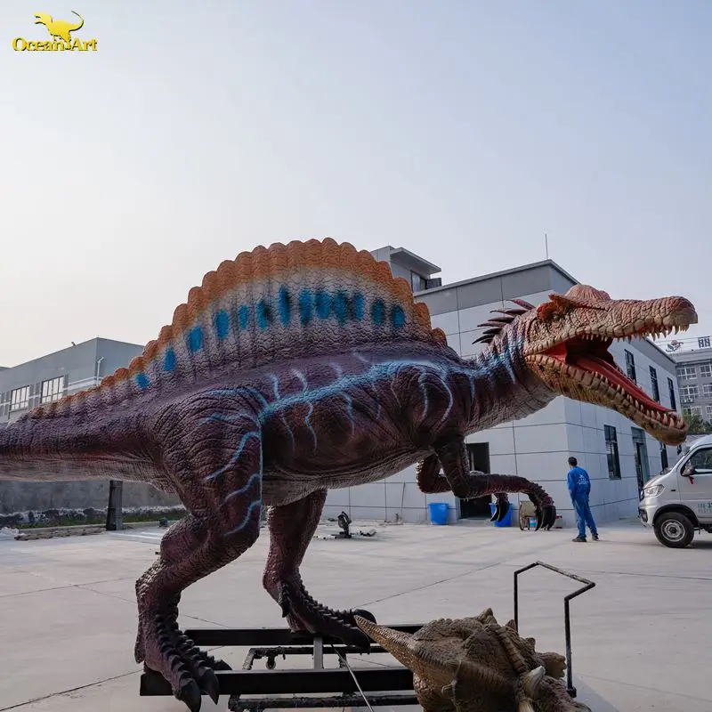 Dino theme park realistic simulation model animatronic dinosaur for sale