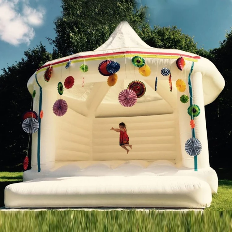 New Design Good-Looking Wedding Bounce Outdoor Church Inflatable Trampolines For Adults